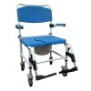 Bariatric Aluminum Rehab Shower Commode Chair Image