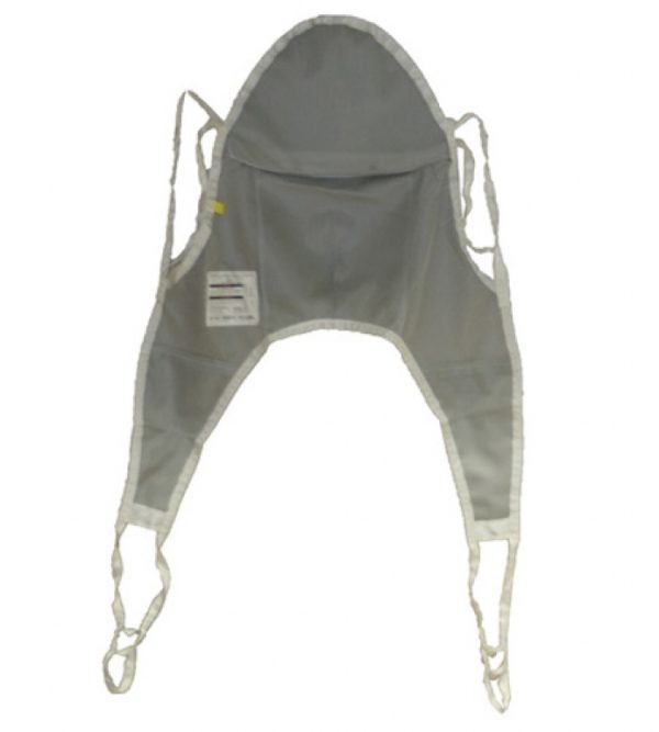 Nylon Mesh Bath Sling with Head Support Image