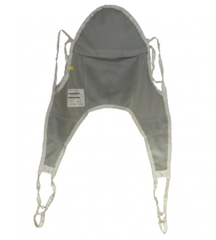 Nylon Mesh Bath Sling with Head Support