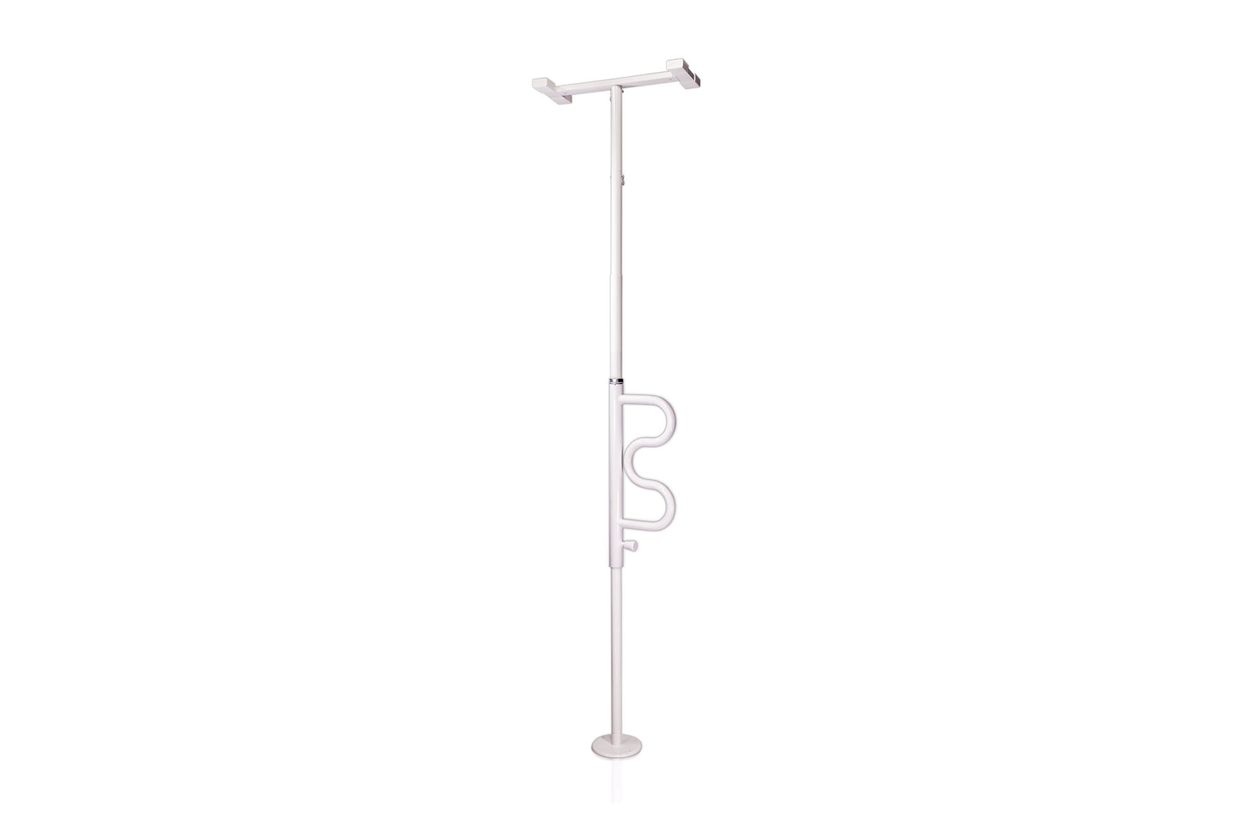 Security Pole and Curve Grab Bar